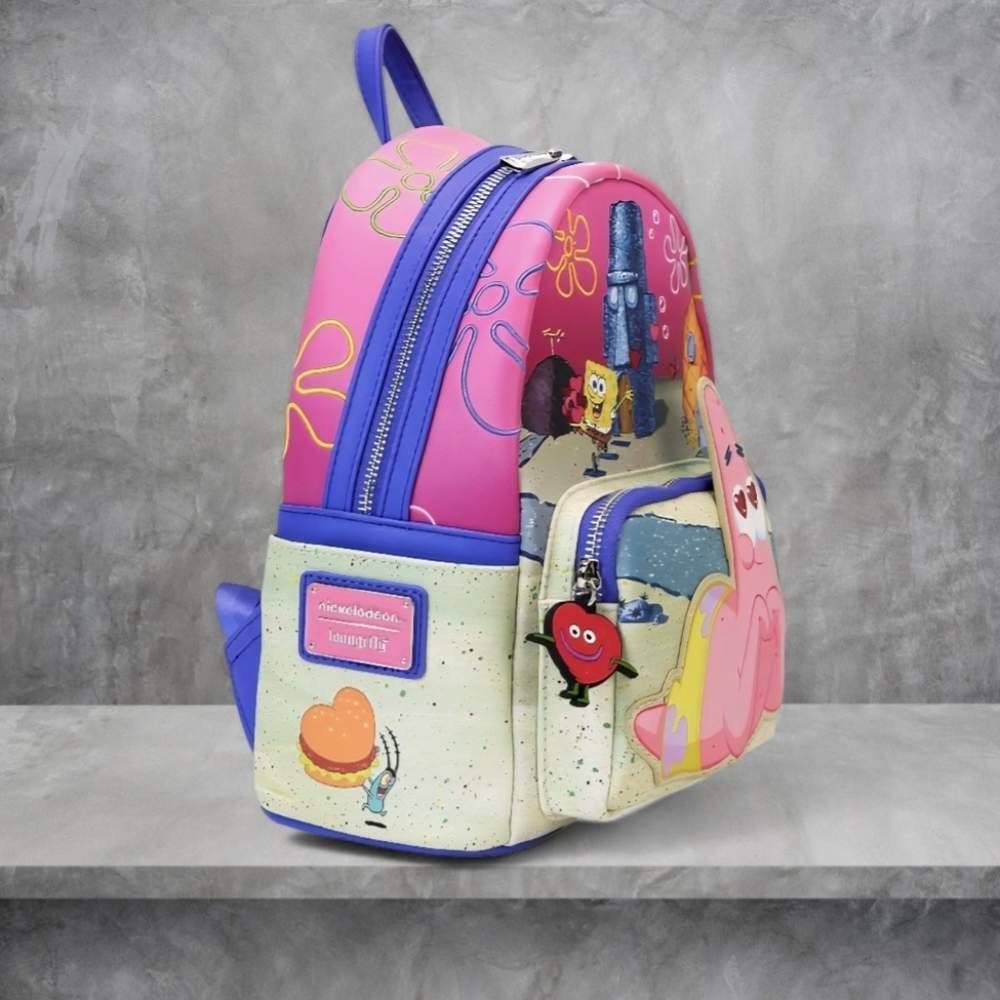 SpongeBob SquarePants Patrick Loungefly Backpack … - image 4